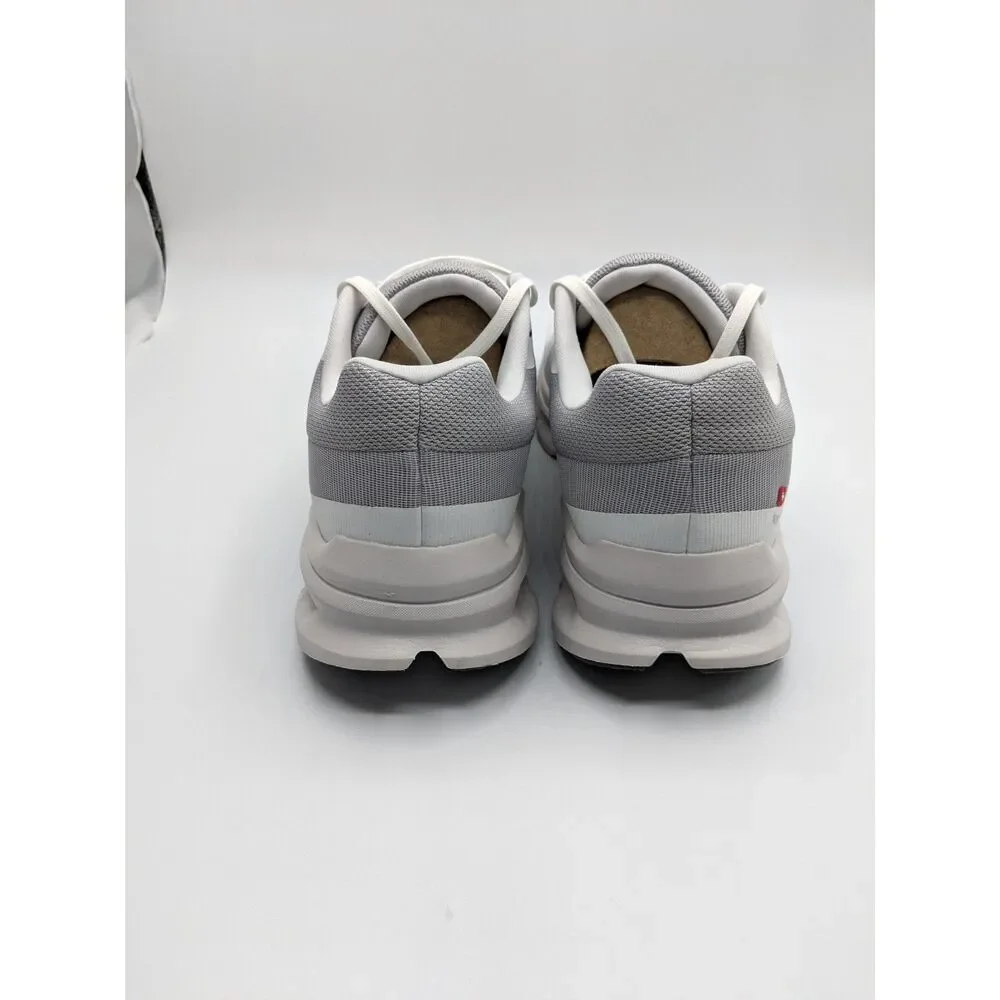 On Women's Cloudrunner Sneakers, White/Frost, 8 Medium US - Picture 4 of 9